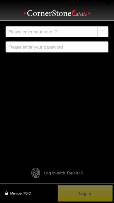 CornerStone Bank (VA) Business Screenshot