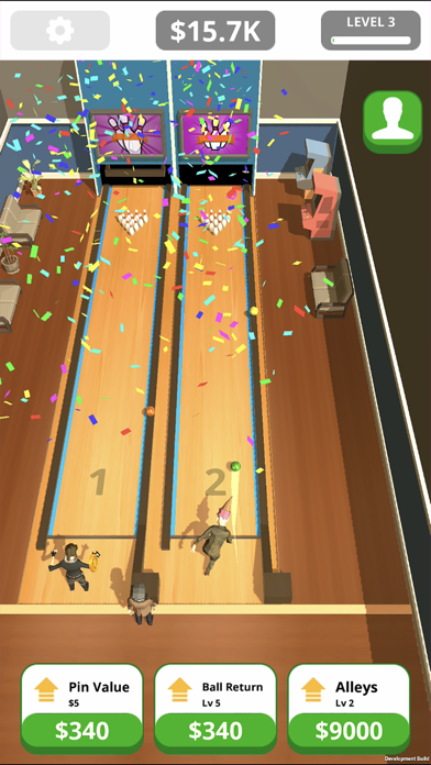 Idle Tap Bowling Screenshot