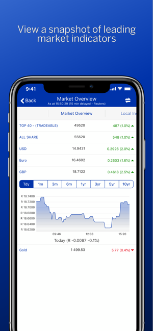 standard bank online share trading app