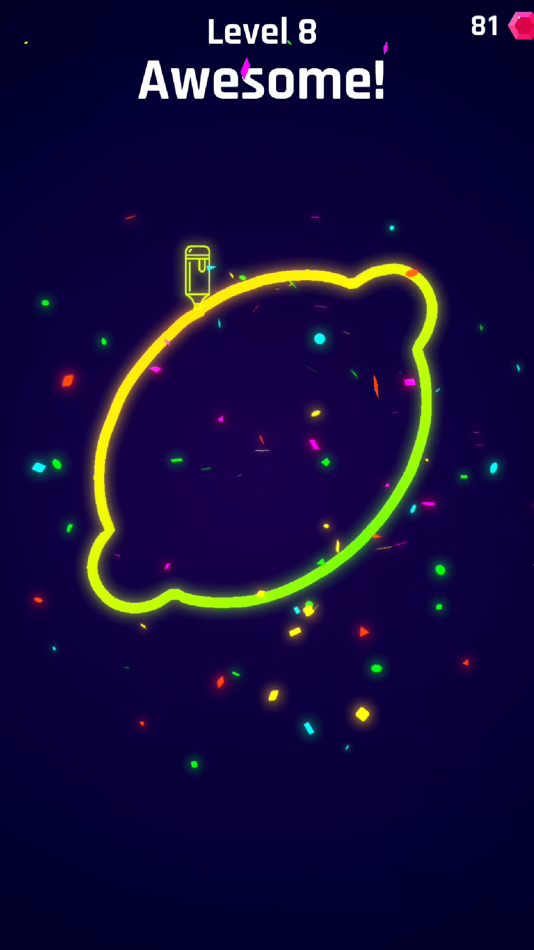 #1. Neon Paint 3D Art (iOS) 由: Catobilli Games