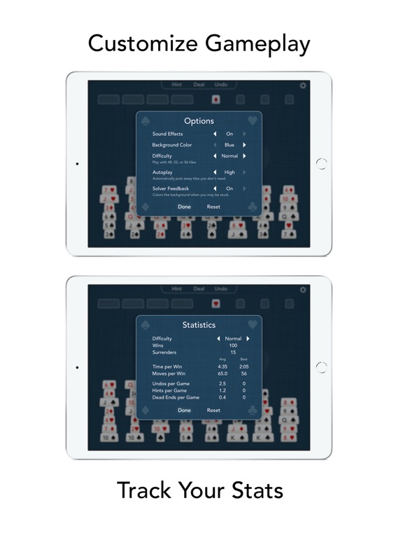 Screenshot #3 for Recell: FreeCell Solitaire