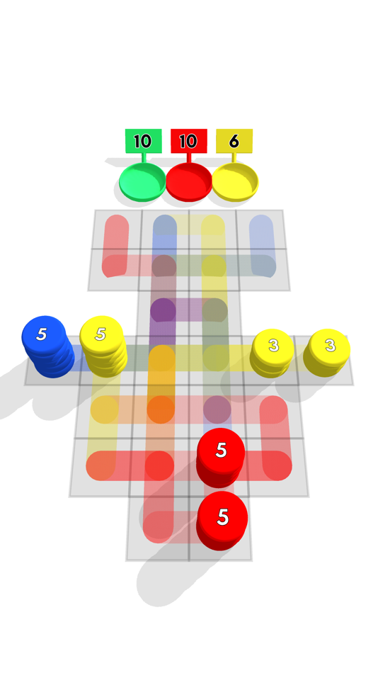 #6. Colors Stack 3D (iOS) 由: Rocketship Studios LLP