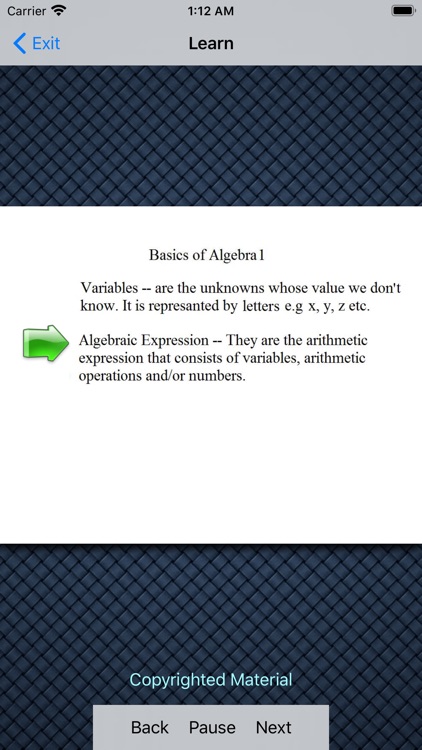 Basics Of Algebra 1