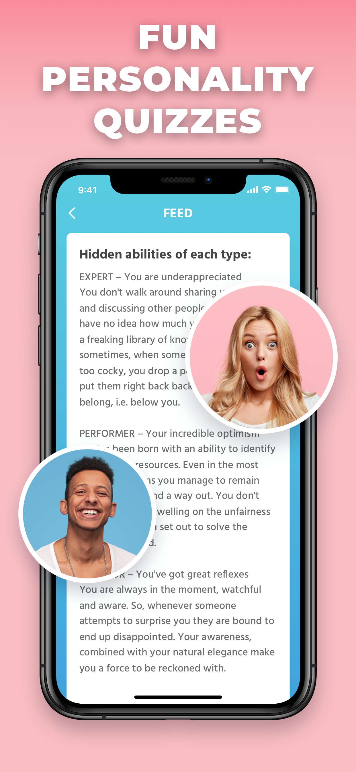 FaceMe－Fun Personality Tests screenshot 3