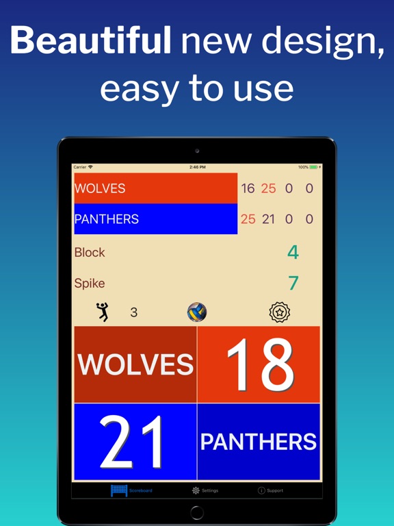 Screenshot #5 pour VBall ScoreMaster