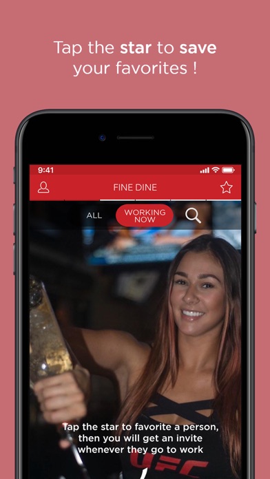 Fine Dine App Screenshot