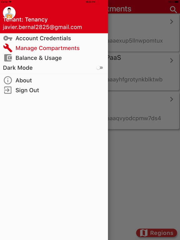 Screenshot #4 pour OCI Monitor for Oracle Cloud