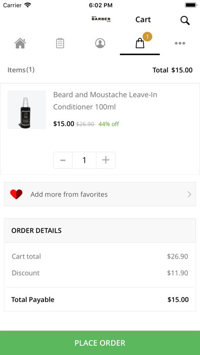 BUY BARBER Screenshot