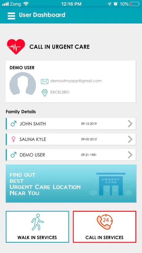 Walk In Urgent Care