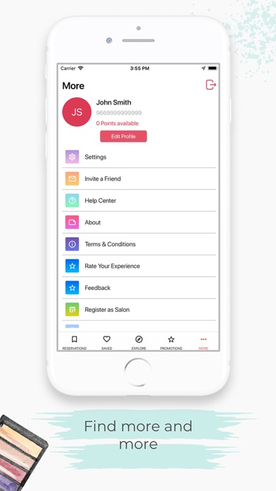 صالون ستيشن iPhone screenshot 5 - Business app