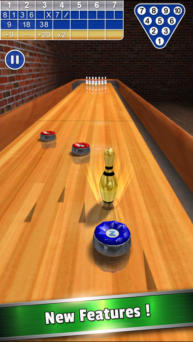 10 Pin Shuffle Tournaments Screenshot