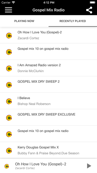 Gospel Mix Radio screenshot 2