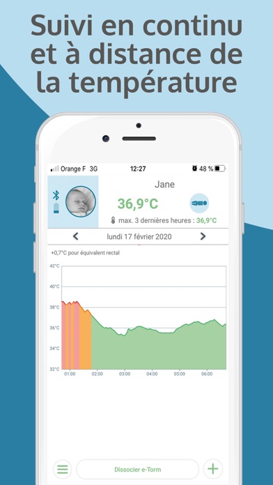 E-torm – thermomètre connecté screenshot 3