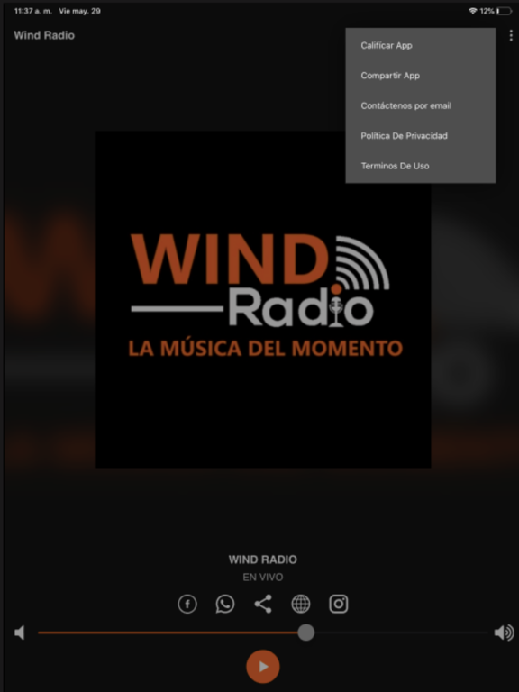 Screenshot #6 pour Wind Radio