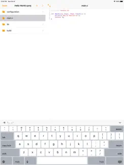 SeeLess - C Compiler iPad image 2