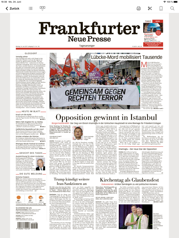 Screenshot #6 pour FNP ePaper