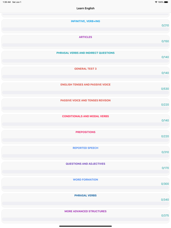 Screenshot #6 pour English Proficiency Test