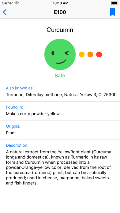 E Food Additives Screenshot