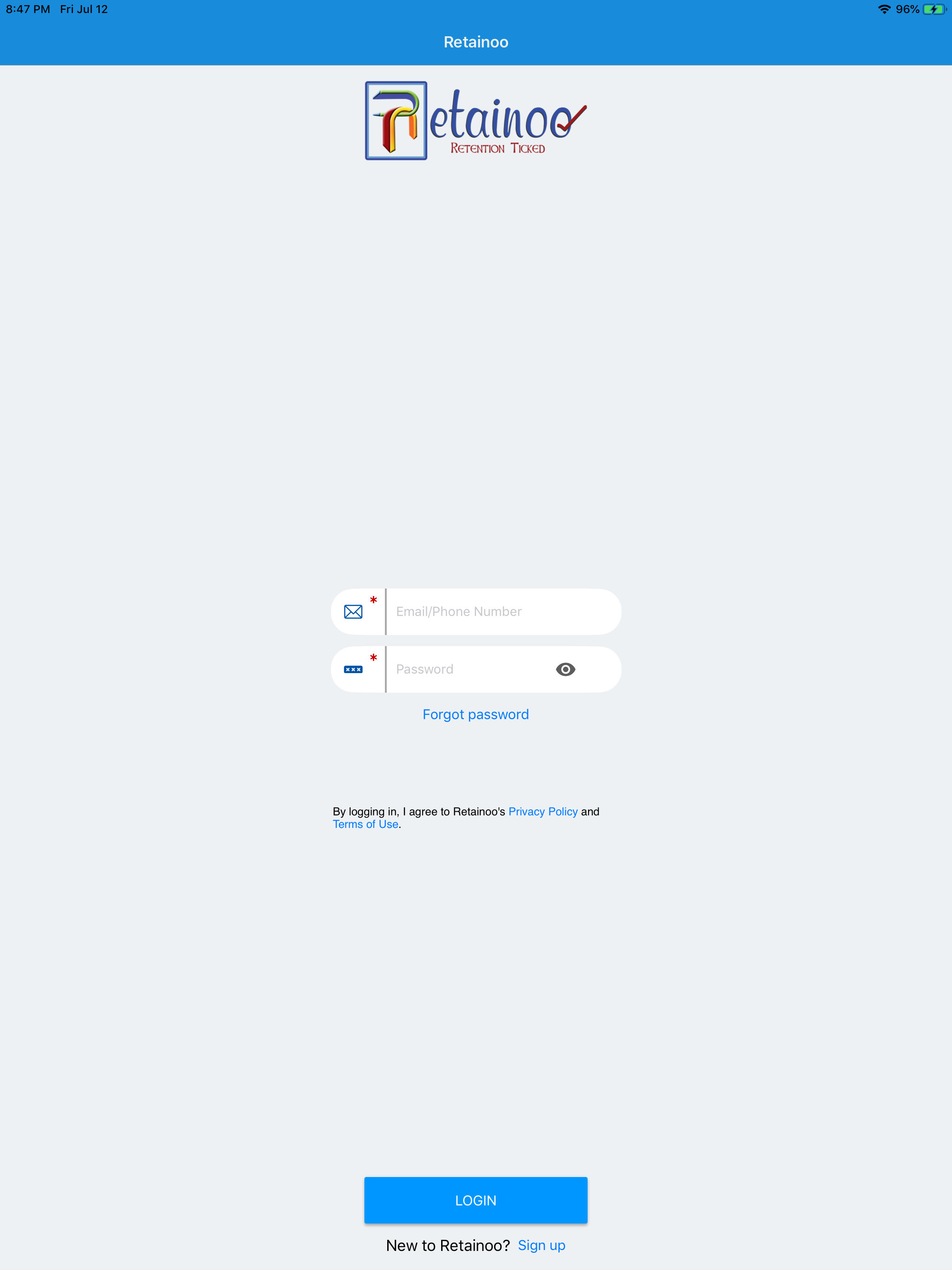 Retainoo - Salon App