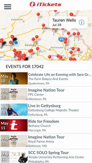 Screenshot #3 pour iTickets