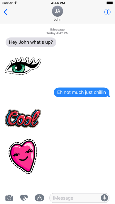 Screenshot #1 pour Dashed Fashion Stickers