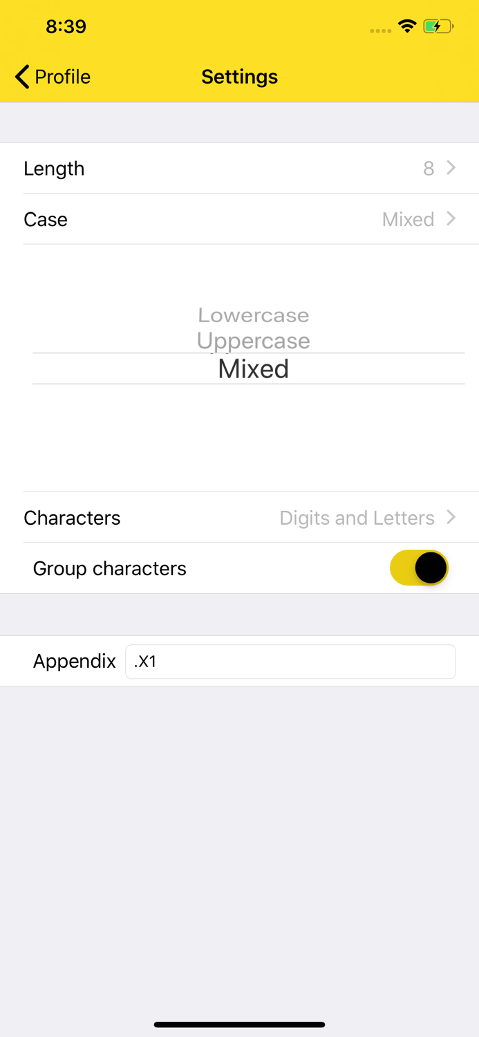 Passwort - Unique passwords
