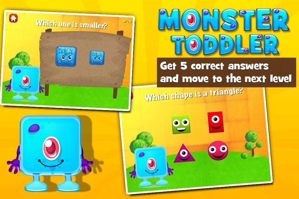 Monster Toddler Fun Games screenshot 3