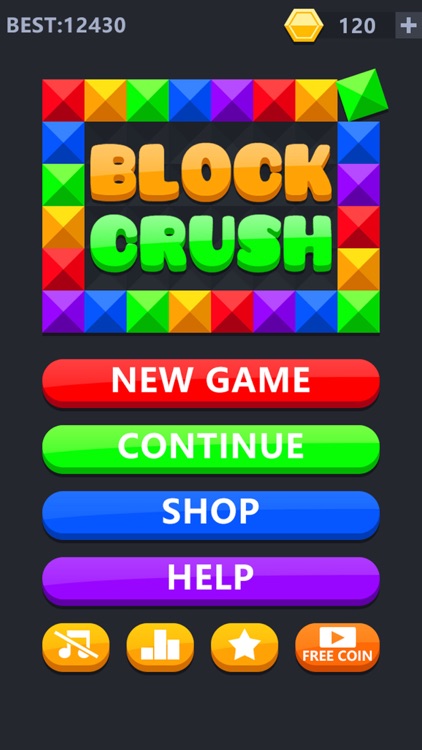 Block Crush - puzzle game