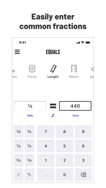 Equals: Unit Converter