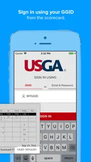 usga tournament management iphone screenshot 1