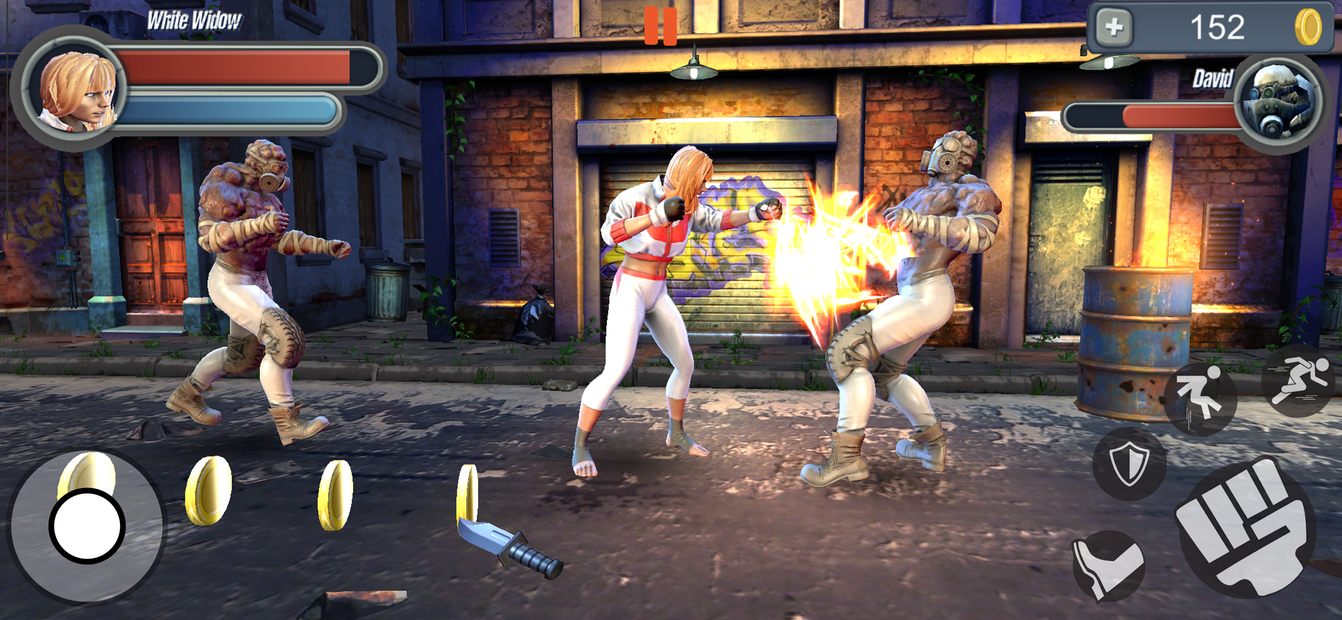 Ninja Street Fighting 3d Games screenshot 4