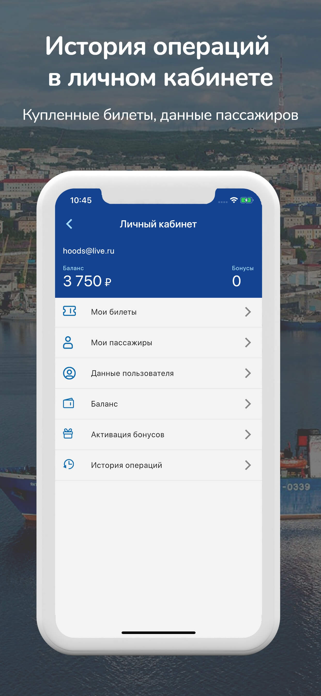 RFBUS билет на автобус и паром screenshot 6