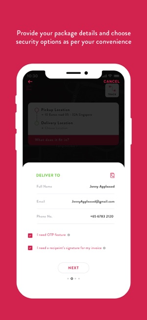 ANT-Crowdsourced Delivery App(圖2)-速報App