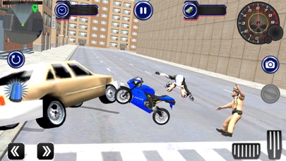 US Police Bike Transporter Sim screenshot 2