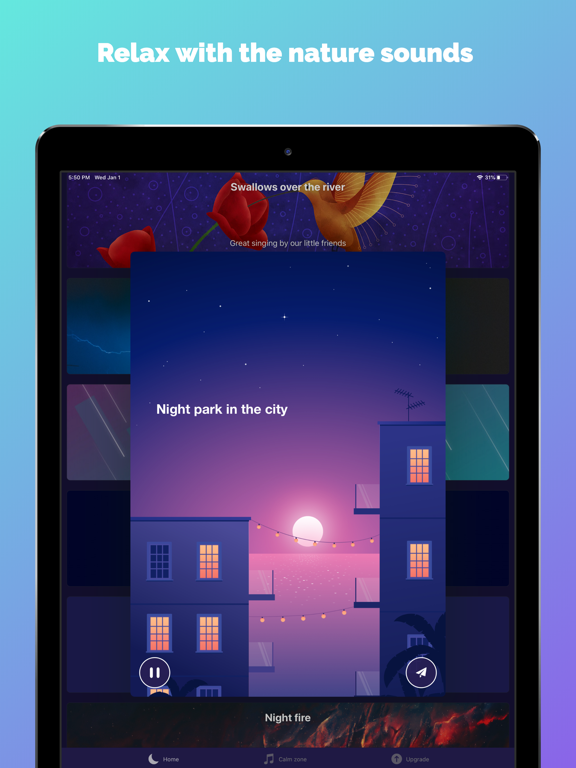 Screenshot #6 pour Melodious: Relaxing Sounds