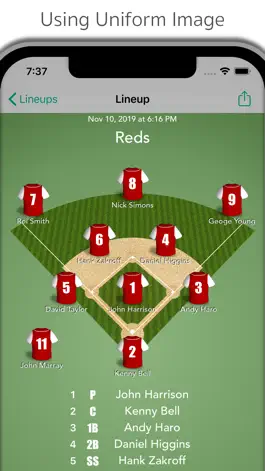 Game screenshot LineupMovie for Baseball mod apk