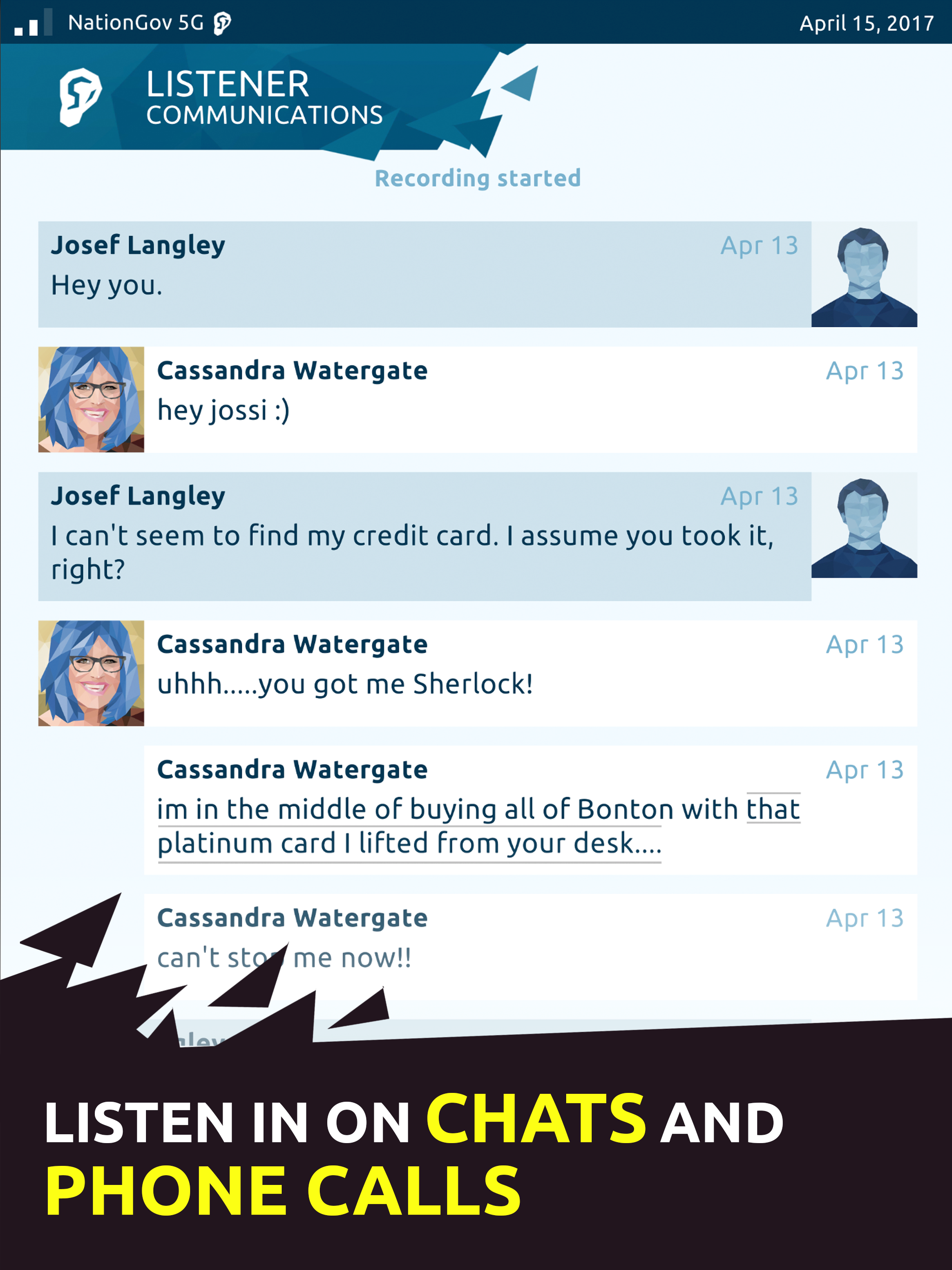 Orwell: Keeping an Eye on You
