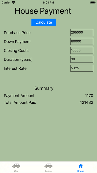 Screenshot #3 pour Simple Payment Calculator