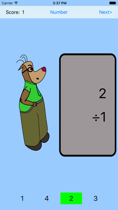 Screenshot #3 pour Division Drills - Flashcards