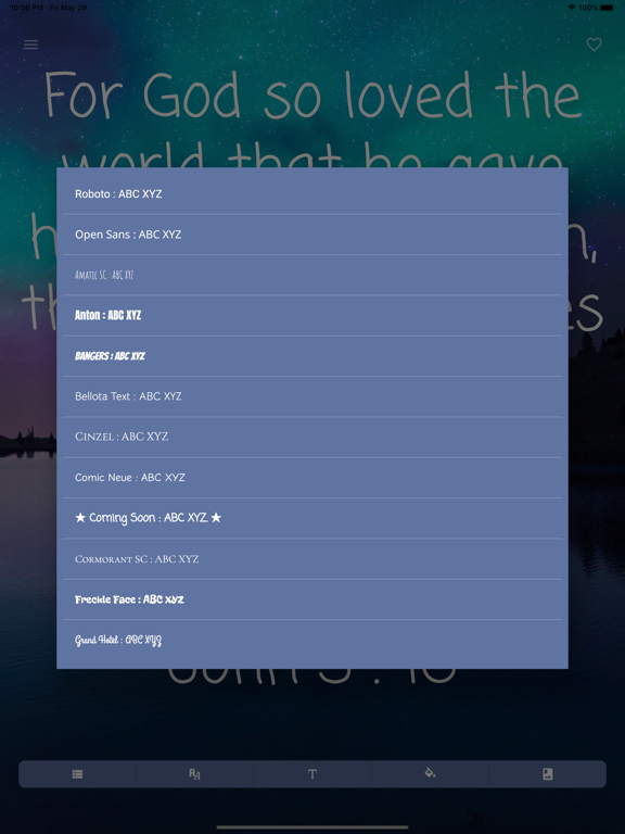 Daily Promise from God iPad screenshot