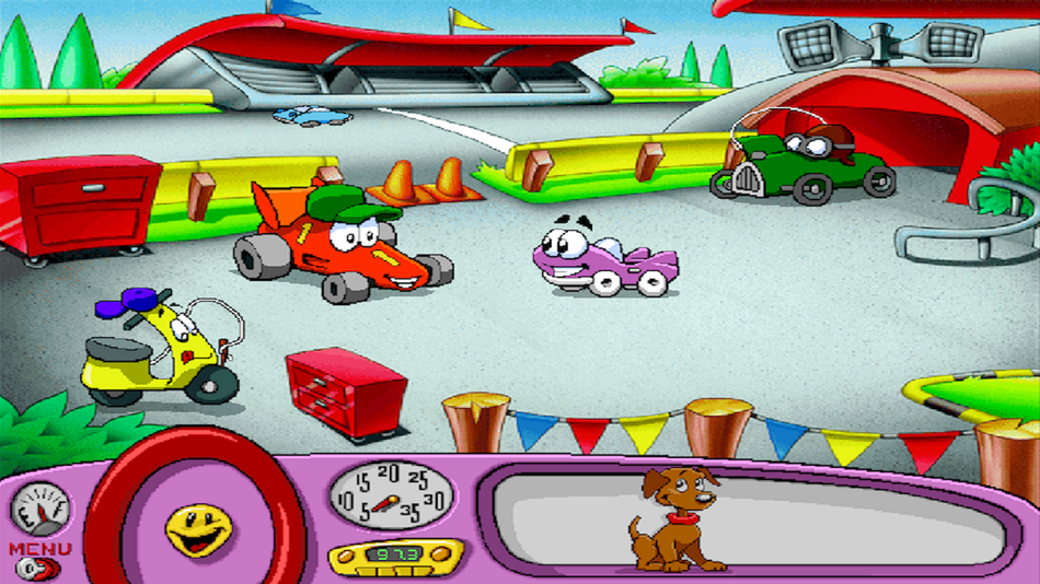 #2. Putt-Putt Enters the Race (iOS) 由: Humongous Entertainment