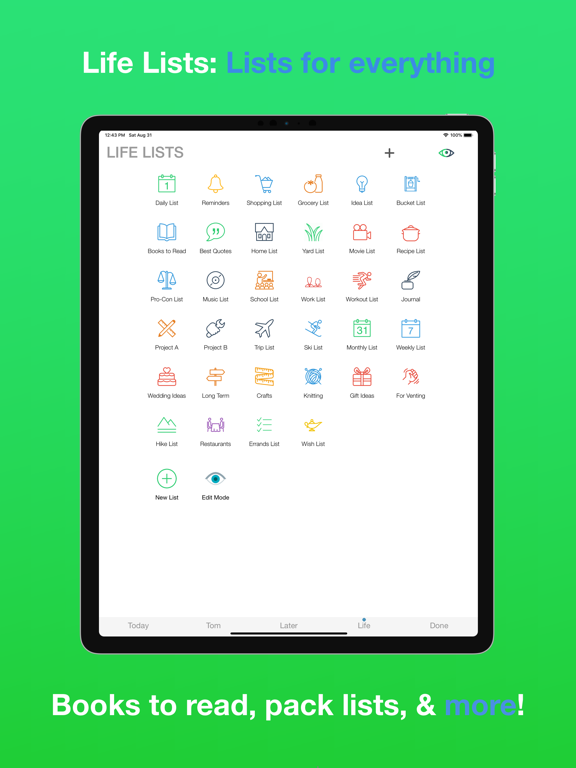 Screenshot #3 for Do.List: To Do List Organizer