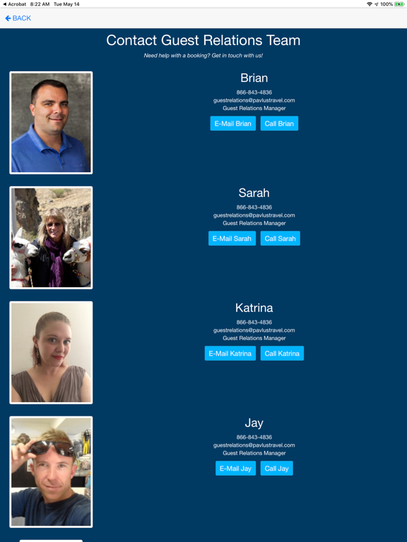 Pavlus Travel iPad screenshot 5 - Travel app