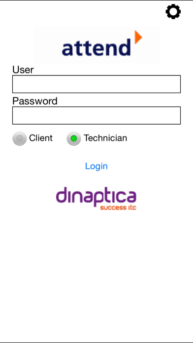 Screenshot #1 pour attend Mobile