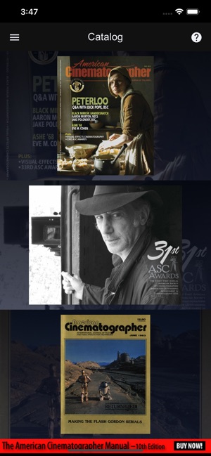 American Cinematographer Mag