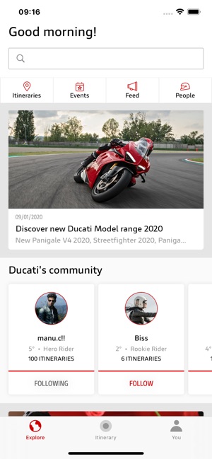 Ducati Link dans l'App Store
