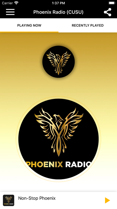 Screenshot #1 pour Phoenix Radio (CUSU)