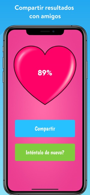Prueba de Amor: Calculadora en App Store