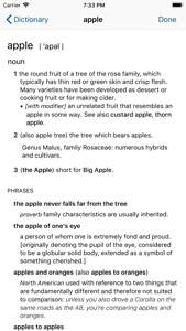 Ox Dictionary App screenshot #1 for iPhone