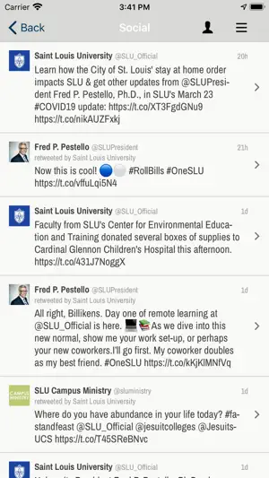 Saint Louis University screenshot 4